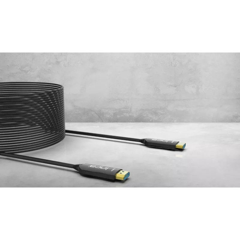 Cian Technology GmbH INCA cable HDMI IHD-30T 2.0 cable de conexión 4K 30Hz 30m Retail - cable - digital/visualización/vídeo