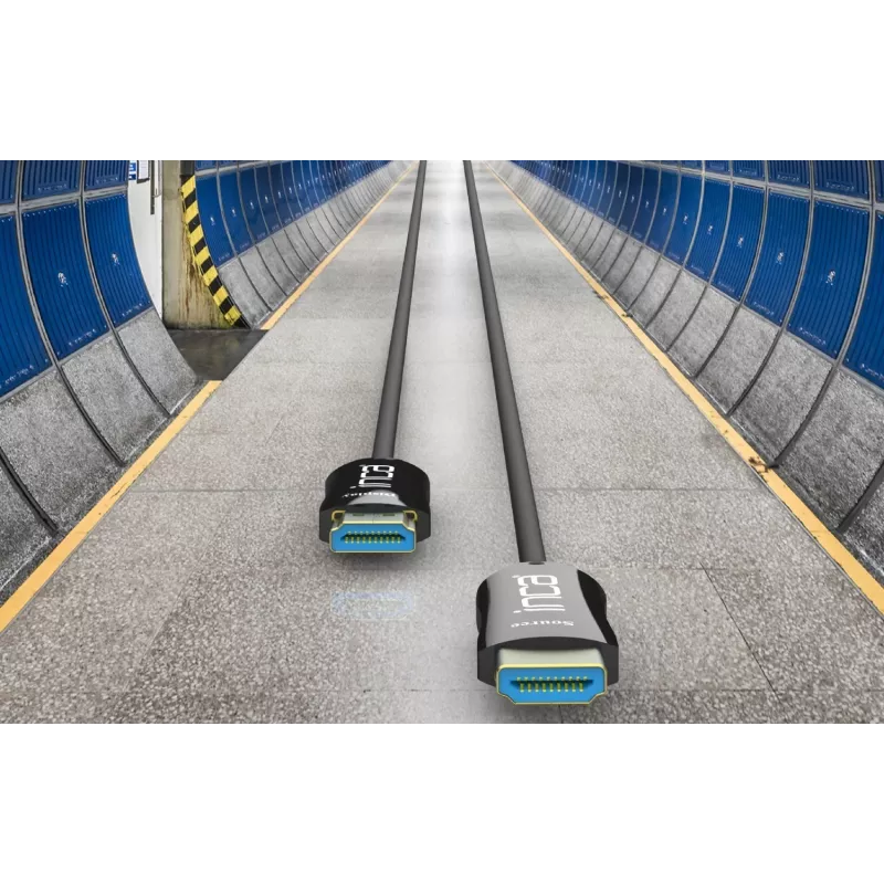 Cian Technology GmbH INCA cable HDMI IHD-50T 2.0 cable de conexión 4K 30Hz 50m Retail - cable - digital/visualización/vídeo