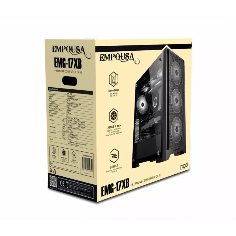 INCA carcasa EMG-17XB