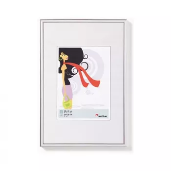 Walther Design New Lifestyle 13 x 18 – plástico – plateado – 9 x 13 cm – 130 mm – 180 mm