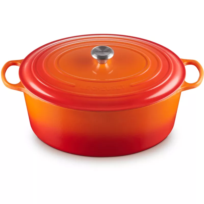 Le Creuset Signature asador ovalado 40cm horno rojo (21178400902430)