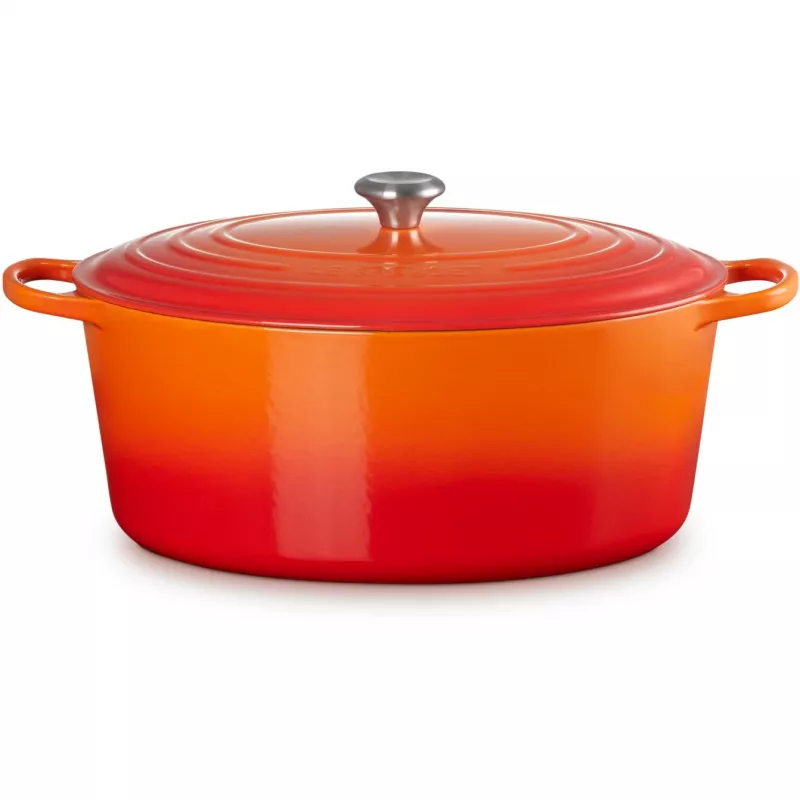 Le Creuset Signature asador ovalado 40cm horno rojo (21178400902430)