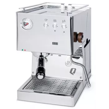 Quick Mill Pop cafetera espresso de acero inoxidable con portafiltro