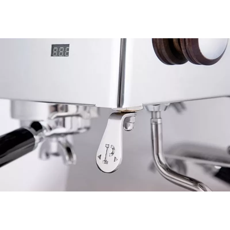 Quick Mill Pop cafetera espresso de acero inoxidable con portafiltro