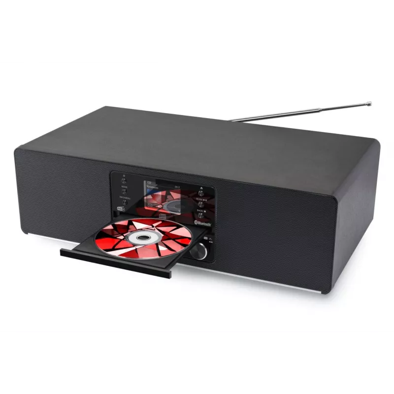 JVC RD-E984B - minicadena todo en uno, negra