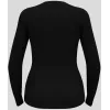 Camiseta de manga larga cuello redondo Odlo BL TOP ACTIVE WARM ECO mujer, talla S, negra