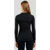 Camiseta de manga larga cuello redondo Odlo BL TOP ACTIVE WARM ECO mujer, talla S, negra