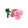 Juguete de cuerda 3D Minecraft S2 – Baby-Zombie y cerdo