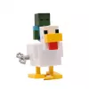 Juguete de cuerda 3D Minecraft S2 - Gallina y jinete