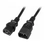 Cable alargador IEC EFB-Elektronik C14 180° - C13 180°, negro, 0,5 m, 3 x 0,75 mm² Fabricante: EFB Elektronik (EK503.0,5)