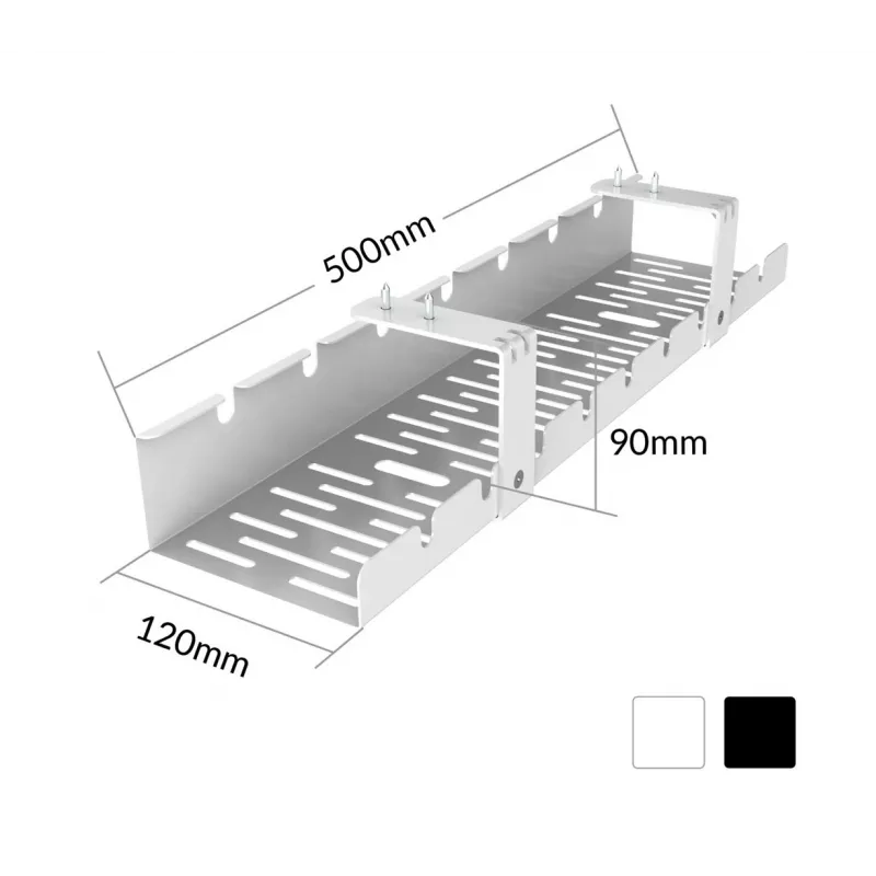 Organizador de cables de mesa ACTIVEJET CMP502 blanco