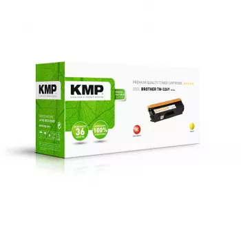 KMP B-T64 - de alta capacidad - amarillo - compatible - cartucho de tóner (alternativo a: Brother TN326Y) - para Brother DCP-L8400, DCP-L8450, HL-L8250, HL-L
