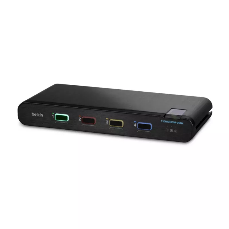 4P Sngl Head DP/HDMI a DP/HDMI Video Sec DT Kvm SW NO Cac PP4.0