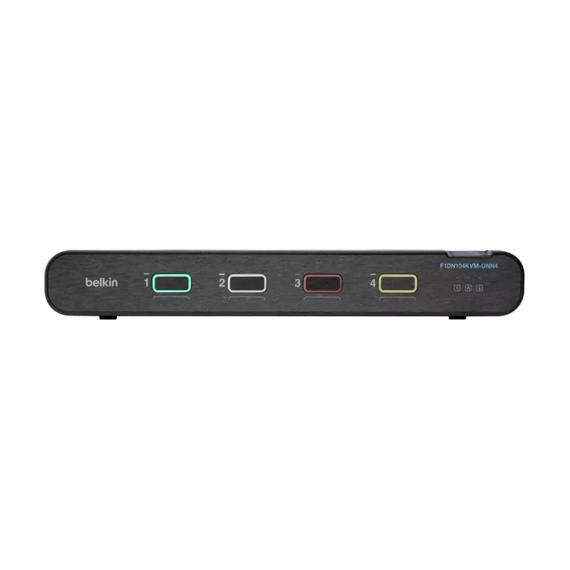 4P Sngl Head DP/HDMI a DP/HDMI Video Sec DT Kvm SW NO Cac PP4.0