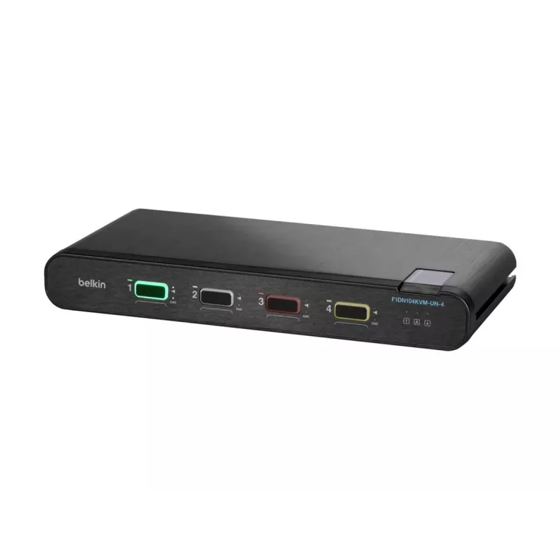 4P Sngl Head DP/HDMI a DP/HDMI Video Sec DT Kvm SW NO Cac PP4.0