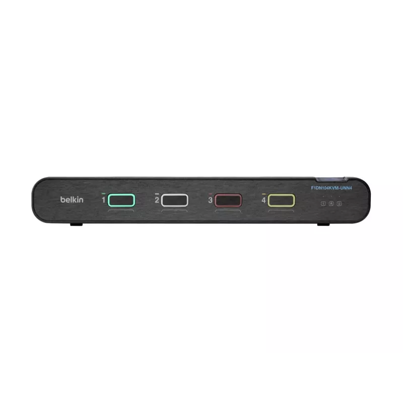 4P Sngl Head DP/HDMI a DP/HDMI Video Sec DT Kvm SW NO Cac PP4.0