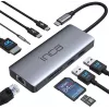 INCA adaptador ITPC-10TX USB-C 9 en 1 - adaptador