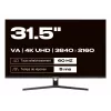 JAPANNEXT monitor 4K UHD 80 cm (31,5) 3840x2160 píxeles, panel VA, 5 ms, 60 Hz, AMD FreeSync, HDMI, DisplayPort (JN-V315UHDR)