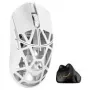 Ratón gaming WLMouse Beast X Mini Pro Solid Sides con interruptores ópticos Omron (MINI-SHIXIN-WHITE-O)