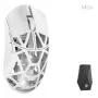 Ratón gaming WLMouse Beast X Max Solid Sides con interruptores ópticos Omron (MAX-MILKY WHITE-O-SHIXIN)