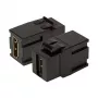 Adaptador de empotrar Keystone EFB-Elektronik HDMI A - A, negro