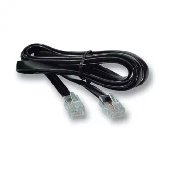 Cable modular EFB-Elektronik negro, 2 conectores macho RJ10 (4/4), 1:1, 0,5 m fabricante: EFB Elektronik (K2402SW.050)