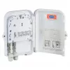 Caja de conexión FTTH IP65 para 16 fibras, 8 acopladores y exceso de fibra fabricante: EFB-Elektronik (FTTH-BOX-OUT-2)