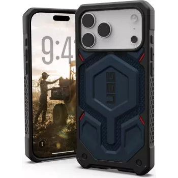 UAG Urban Armor Gear Monarch Pro MagSafe carcasa | Apple iPhone 17 Pro Max | Kevlar mallard (azul) | 114514113955 (114514113955)