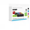KMP 1750,4005 cartucho de tóner 4 uds. Compatible negro - cian - magenta - amarillo (1750,4005)