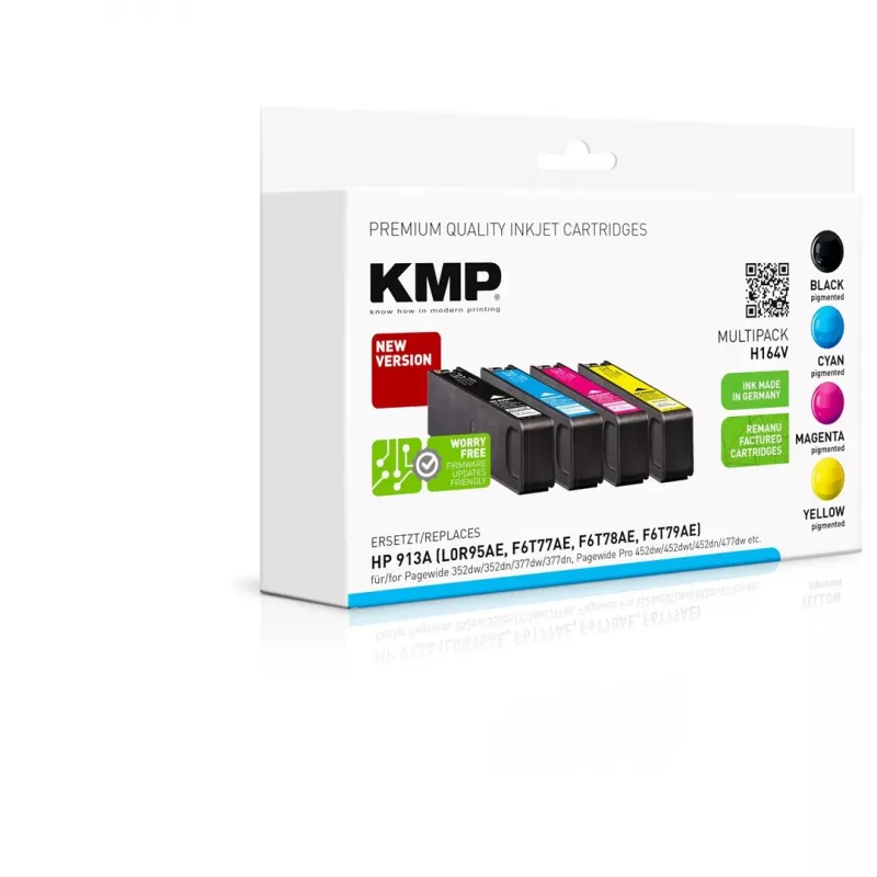 KMP 1750,4005 cartucho de tóner 4 uds. Compatible negro - cian - magenta - amarillo (1750,4005)