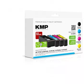 KMP 1752,4005 cartucho de tóner 4 uds. Compatible negro - cian - magenta - amarillo (1752,4005)