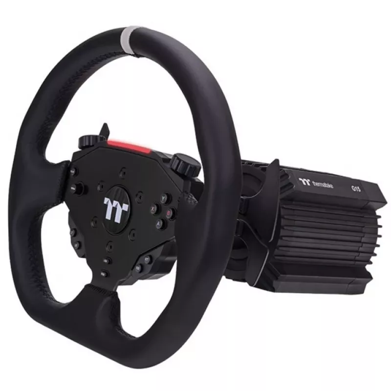 Thermaltake G15 Direct Drive Racing Wheel con pedales pack negro