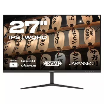JAPANNEXT JN-IPS27WQHDR-C65W 16:9 HDMI/DP WQHD - pantalla plana (TFT/LCD)
