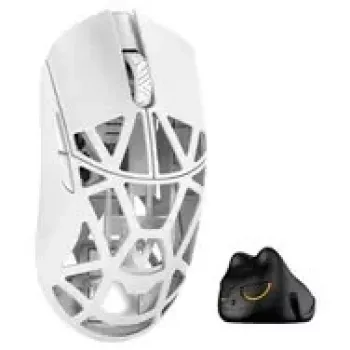 Ratón gaming WLMouse Beast X Pro Solid Sides Omron Optical Switches (MPRO-SHIXIN-WHITE-O)