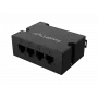 Switch Lanberg DIN-GE4-BT-90W 1XIN 3XOUT 1GB POE Extender Gigabit Ethernet carril DIN BT 90W