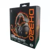 Deltaco GAM-190 auriculares gaming piel sintética cable 3,5 mm negro
