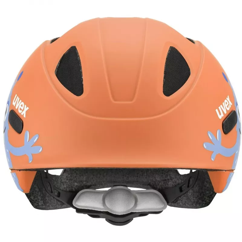 Casco de bicicleta para niños UVEX Oyo Style – talla 50–54 cm, color Monster Papaya (mate)