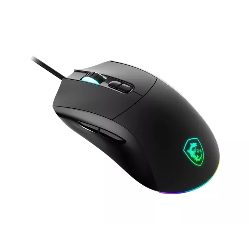 Ratón gaming MSI Forge GM320 negro USB - ratón - óptico