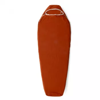 Sea to Summit Reactor Fleeceweight Liner Long forro saco, picante red