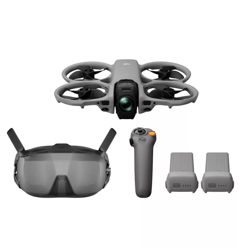 DJI Avata 360 Motion Fly More Combo con Goggles N3 – dron con cámara 360° de 64 MP y 4 rotores