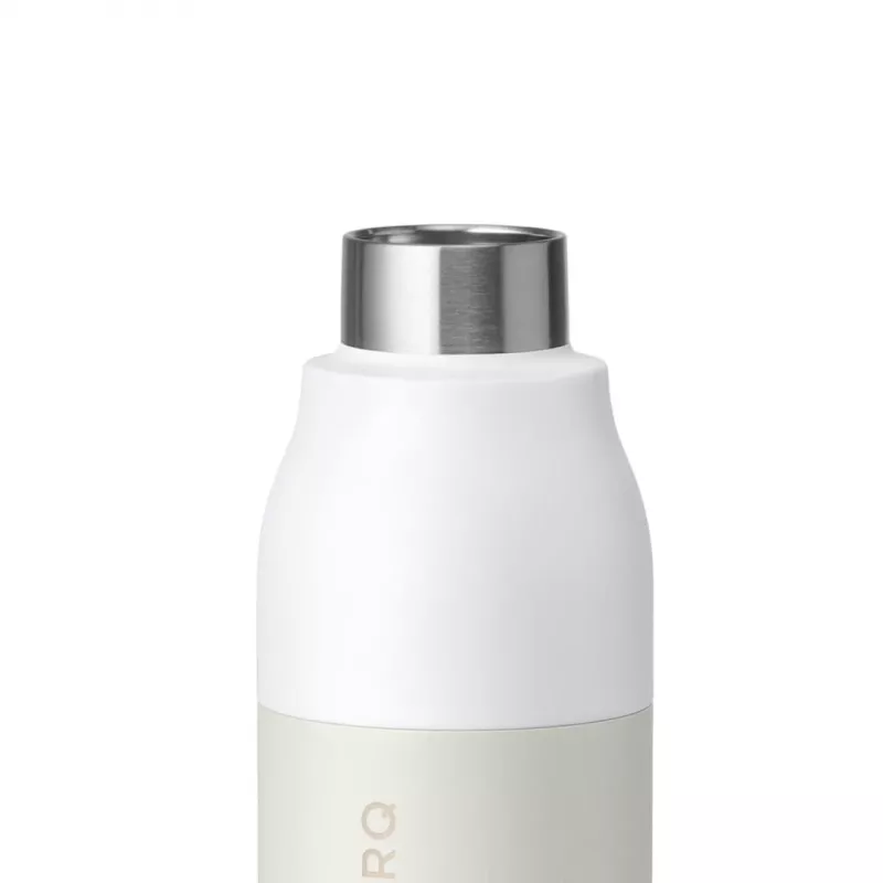 LARQ Bottle PureVis - botella autolimpiante, luz UV-C 500ml (granite white)