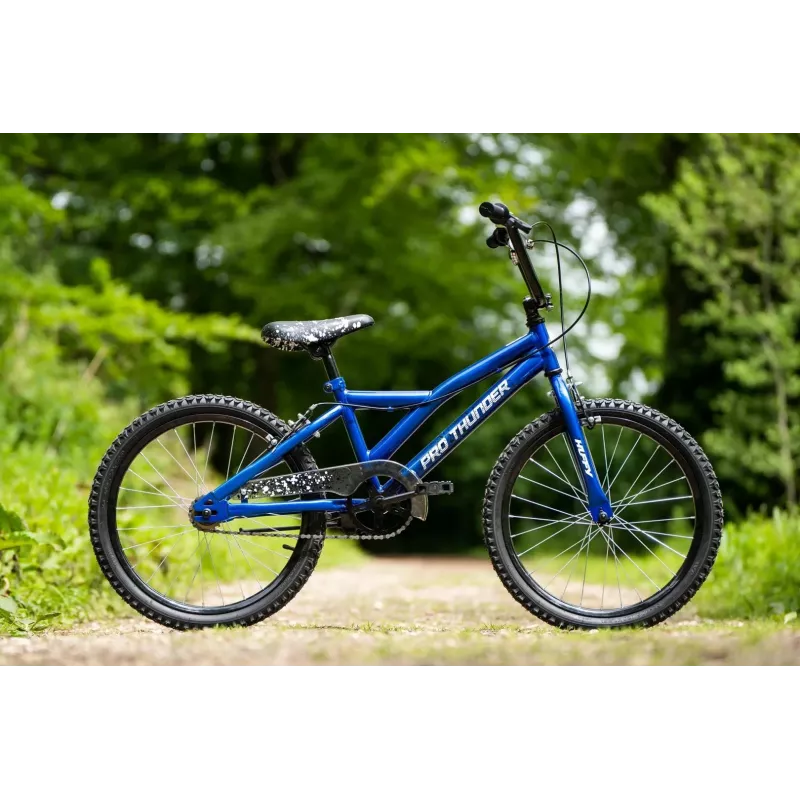 Bicicleta BMX Huffy HX PRO 20 aluminio, negro-azul (53000W)