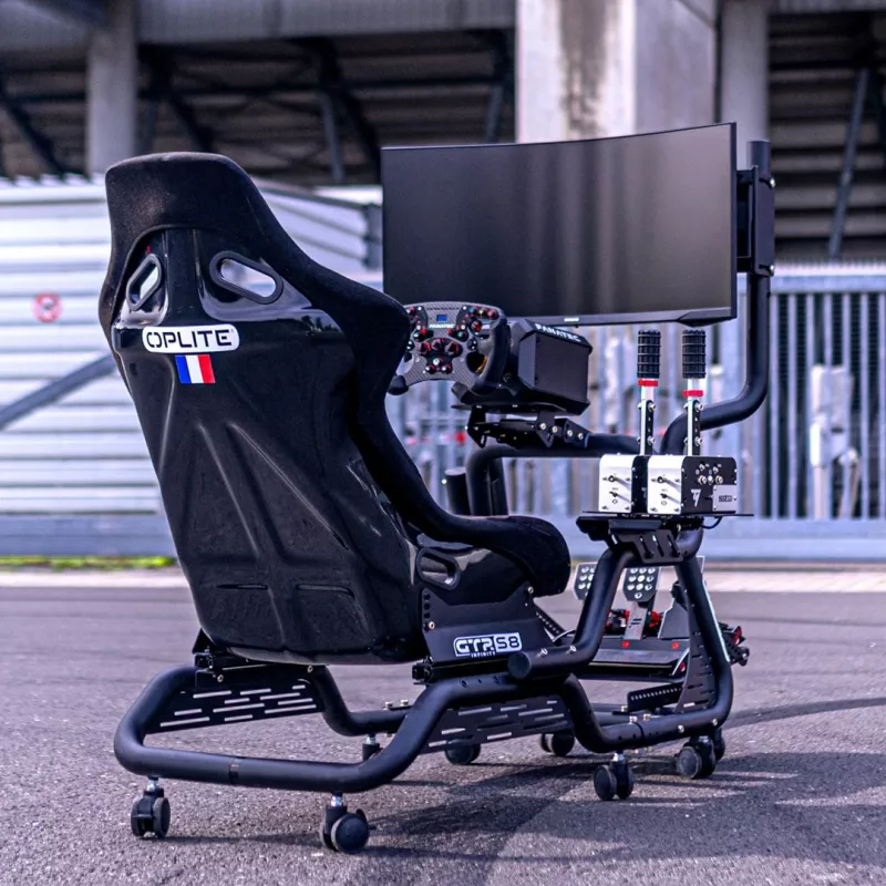 OPLITE Cockpit GTR S8 Infinity negro venta minorista (envío por agencia)