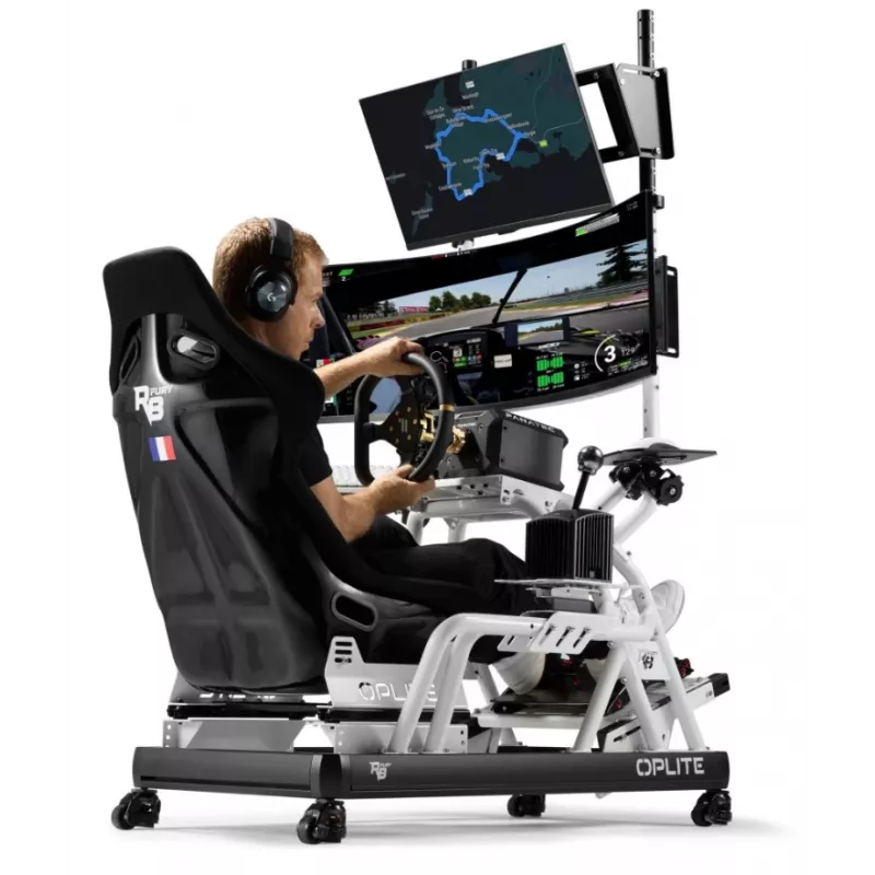 Ruedas pivotantes con freno Oplite para R8 Cockpit