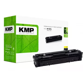 KMP tóner HP 207A amarillo 1250 páginas remanufacturado (2558,0009)
