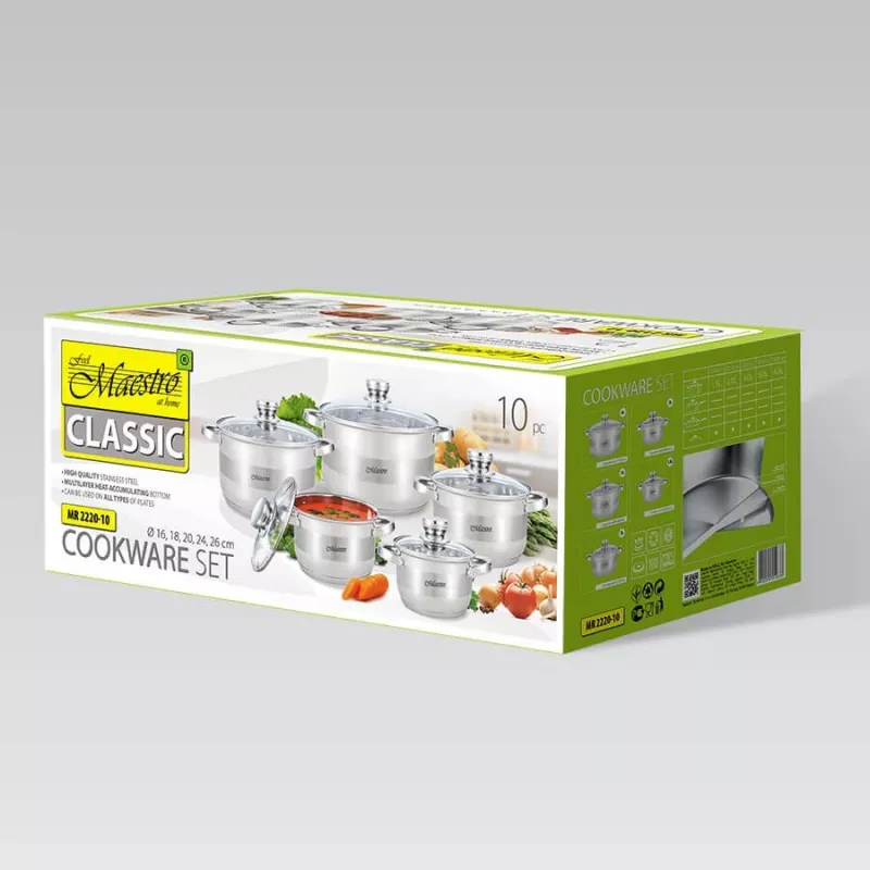 Maestro MR-2220-10 batería de cocina