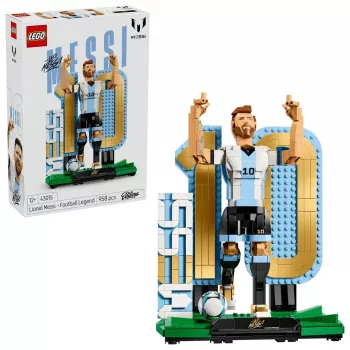 LEGO Editions Sports 43015 Lionel Messi — leyenda del fútbol