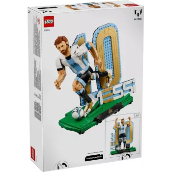 LEGO Editions Sports 43015 Lionel Messi — leyenda del fútbol