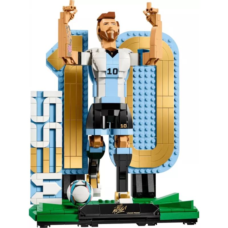 LEGO Editions Sports 43015 Lionel Messi — leyenda del fútbol