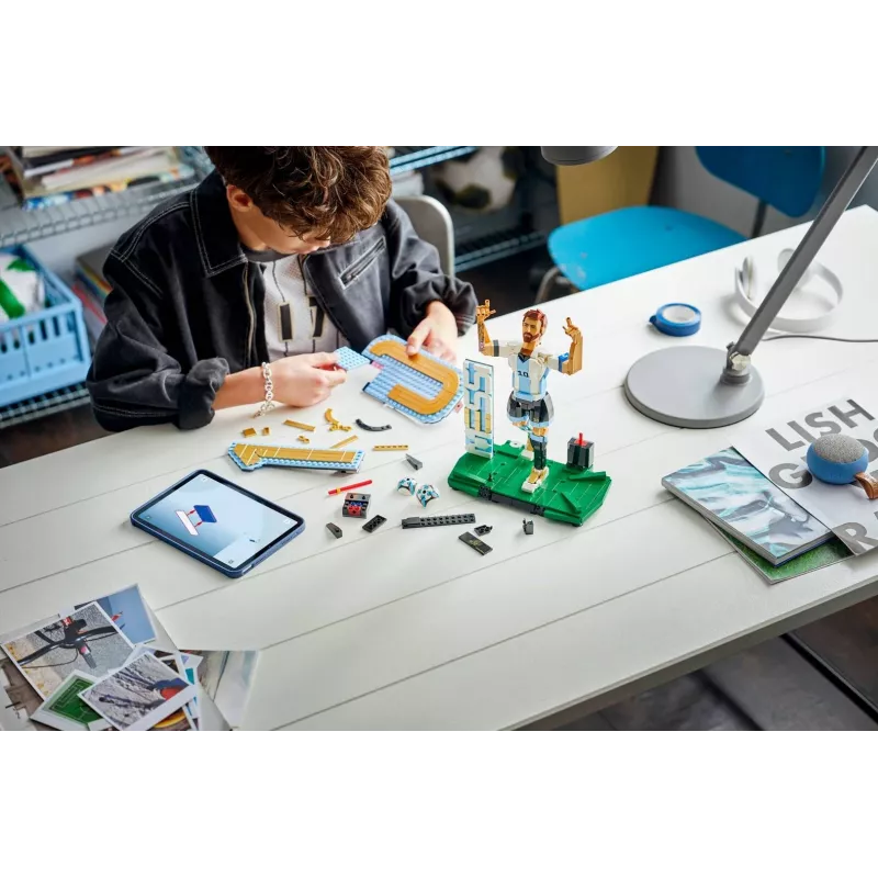 LEGO Editions Sports 43015 Lionel Messi — leyenda del fútbol